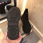 Balenciaga Speed 2.0 Black Purple Sole - 2