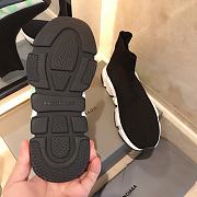 Balenciaga Speed 2.0 Black Green Sole - 2