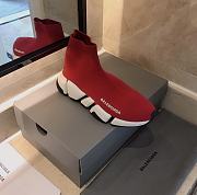 Balenciaga Speed 2.0 Red Black 617239W17206911 - 4