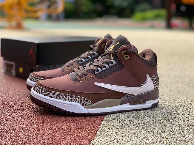 Travis Scott x Air Jordan 3 High Retro Antique Brass 626988-018 - 1