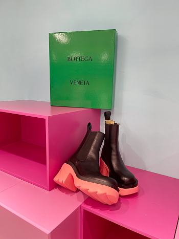Bottega Veneta Boots BVBT Middle Brown Pink 