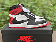 Travis Scott x Fragment x Air Jordan 1 High OG Red Black White DH3227-600 - 1