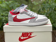 Air Jordan 1 Low SE Light Smoke Grey Gym Red  DC6991-016 - 1
