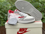 Air Jordan 1 Low SE Light Smoke Grey Gym Red  DC6991-016 - 2