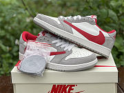 Air Jordan 1 Low SE Light Smoke Grey Gym Red  DC6991-016 - 5