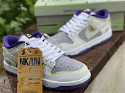 Union x Nike Dunk Low grey purple DJ9649 500 - 4