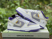 Union x Nike Dunk Low grey purple DJ9649 500 - 2