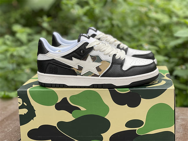 Sk8 Sta 'Black Camo' - BAPE - 1H20191033 - 1