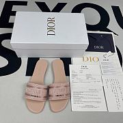 DIOR SLIPPERS OBLIQUE *PINK* - 1