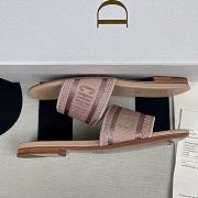 DIOR SLIPPERS OBLIQUE *PINK* - 5