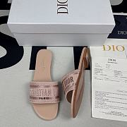 DIOR SLIPPERS OBLIQUE *PINK* - 2
