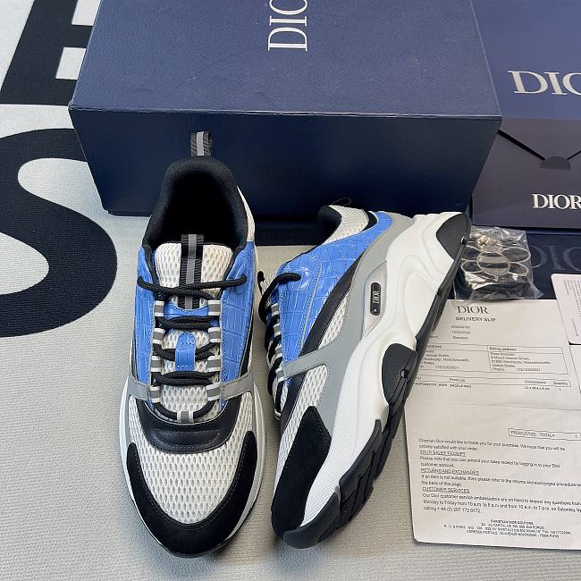 Dior B22 Light Blue Croc  3SN231ZKR_H560 - 1