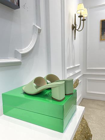Bottega Veneta Green Band Sandals