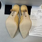 J'Adior Slingback Pump Yellow Patent Calfskin - 2