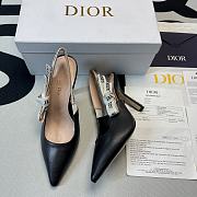 J'ADIOR SLINGBACK PUMP Black Patent Calfskin KDC201VNR_S900 - 1