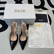 J'ADIOR SLINGBACK PUMP Black Patent Calfskin KDC201VNR_S900 - 4