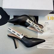 J'ADIOR SLINGBACK PUMP Black Patent Calfskin KDC201VNR_S900 - 3