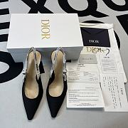 J'Adior Slingback Pump Black Technical Fabric KDC200TFL_S21U - 4