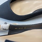 J'ADIOR SLINGBACK PUMP Black Patent Calfskin Sandals - 4