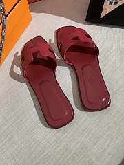 Hermes Oran Sandal Pink Leather 005 - 3
