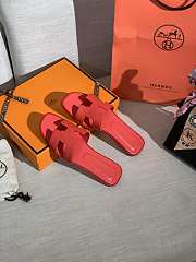 Hermes Oran Sandal Light Pink Leather 006 - 6