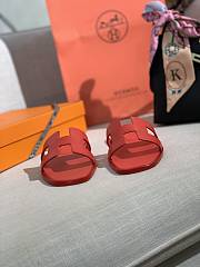 Hermes Oran Sandal Light Pink Leather 006 - 5