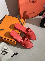 Hermes Oran Sandal Light Pink Leather 006 - 4