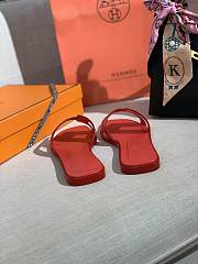 Hermes Oran Sandal Light Pink Leather 006 - 3