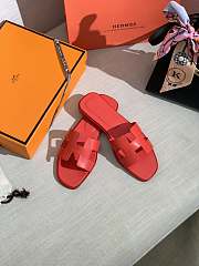 Hermes Oran Sandal Light Pink Leather 006 - 2