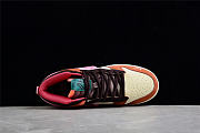 SOCIAL STATUS X SB DUNK MID CHOCOLATE MILK CANVAS/MID SOFT PINK/BURNT BROWN DJ1173-700 - 2