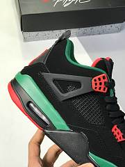 Air Jordan 4 Retro NRG Black Gorge Green Varsity Red AQ3816-063 - 3