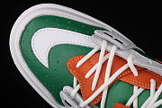 SB DUNK LOW WHITE/GREEN/ORANGE 304292-040  - 3