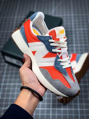327 RUNNING SHOES ORANGE/WHITE/BLUE MS327SFC 959