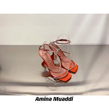 Amina Muaddi AM High Heel Sunflower 2022