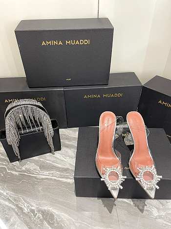 Amina Muaddi AM High Heel Sunflower 062705