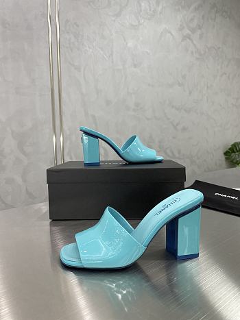 Chanel Chunky Heel Slippers 44250