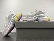 Balenciaga Triple White Gray Pink Yellow Macron Original Version Z Number 002341 - 4