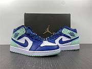 Air Jordan 1 Mid Mystic Navy Mint Foam  554724-413 - 4
