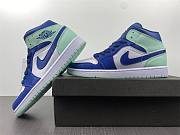 Air Jordan 1 Mid Mystic Navy Mint Foam  554724-413 - 5