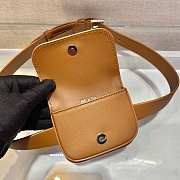 Prada brown leather belt bag 001 - 5