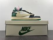 Travis Scott x Air Jordan 1 Retro Low Green Black White DM7866-128 - 6