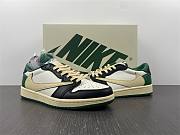 Travis Scott x Air Jordan 1 Retro Low Green Black White DM7866-128 - 2