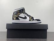 AIR JORDAN 1 Black Custom - 4