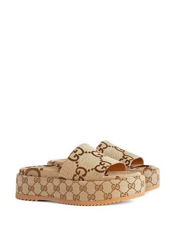 Gucci Platform Slides 001
