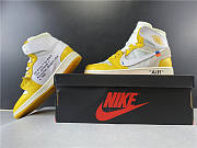 Air Jordan 1 Retro High Off-White Canary Yellow AQ0818-149  - 6