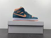 Air Jordan 1 Mid Dark Teal Green (Women's)  BQ6472-308 - 6