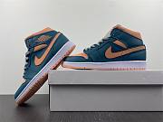 Air Jordan 1 Mid Dark Teal Green (Women's)  BQ6472-308 - 4