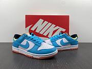 Nike Dunk Low Retro White Blue Yellow Orange DN4179-400  - 2