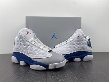 Air Jordan 13 White Gray Blue 009