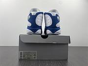 Air Jordan 13 White Gray Blue 009 - 6